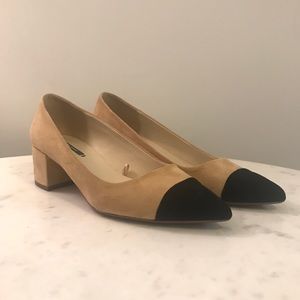 Zara Color Block Heels